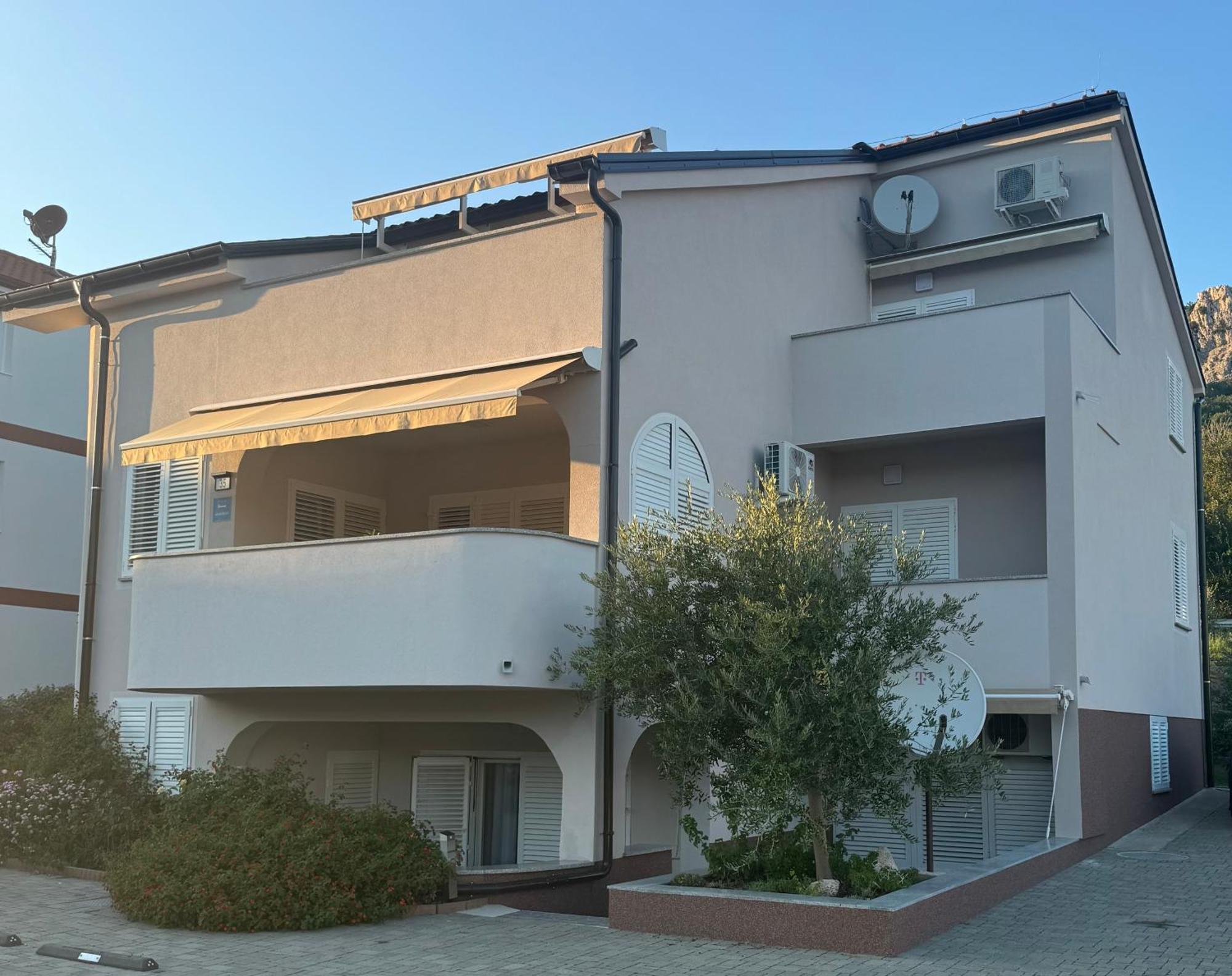 Apartment Pirun Baška Kültér fotó